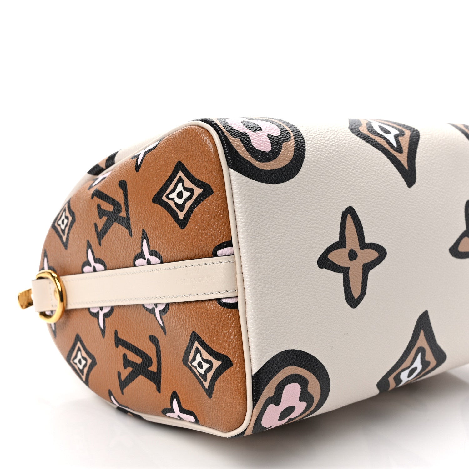 Louis Vuitton Monogram Giant Wild At Heart Speedy Bandouliere 25 Creme 7 of 8