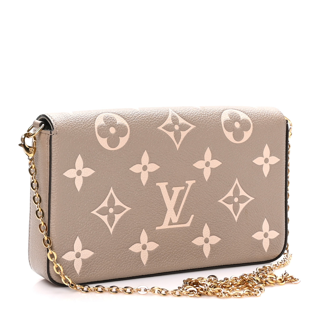 Empreinte Monogram Giant Felicie Pochette Tourterelle Creme