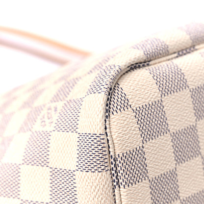 Louis Vuitton Damier Azur Neo Neverfull MM Rose Ballerine 11 of 18