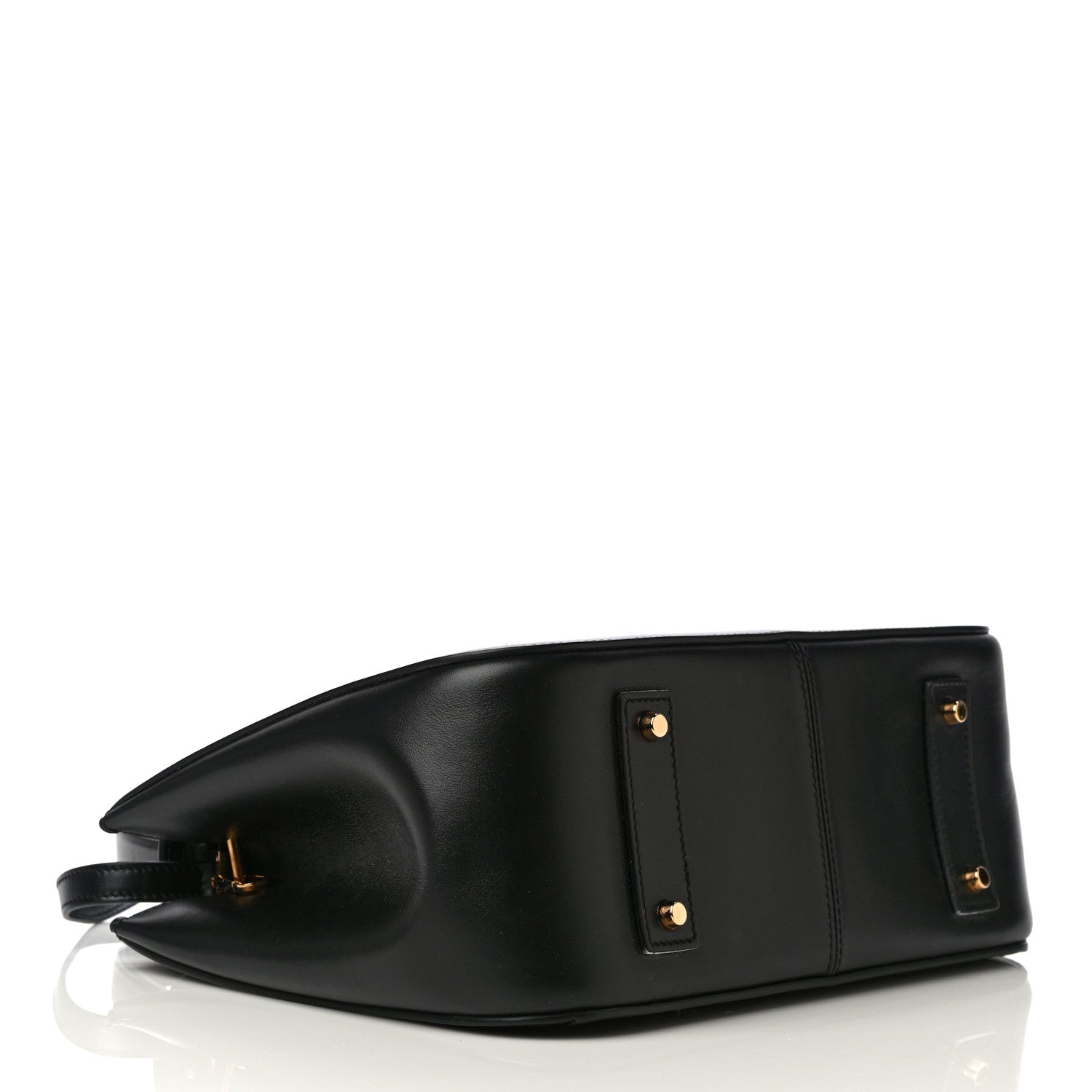Versace Vitello Barocco Virtus Small Top Handle Shoulder Bag Black 4 of 19