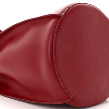 Celine Supple Grained Calfskin Big Bag Bucket Red 8 of 17