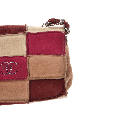 Chanel Suede Patchwork Mini Flap Multicolor 8 of 11