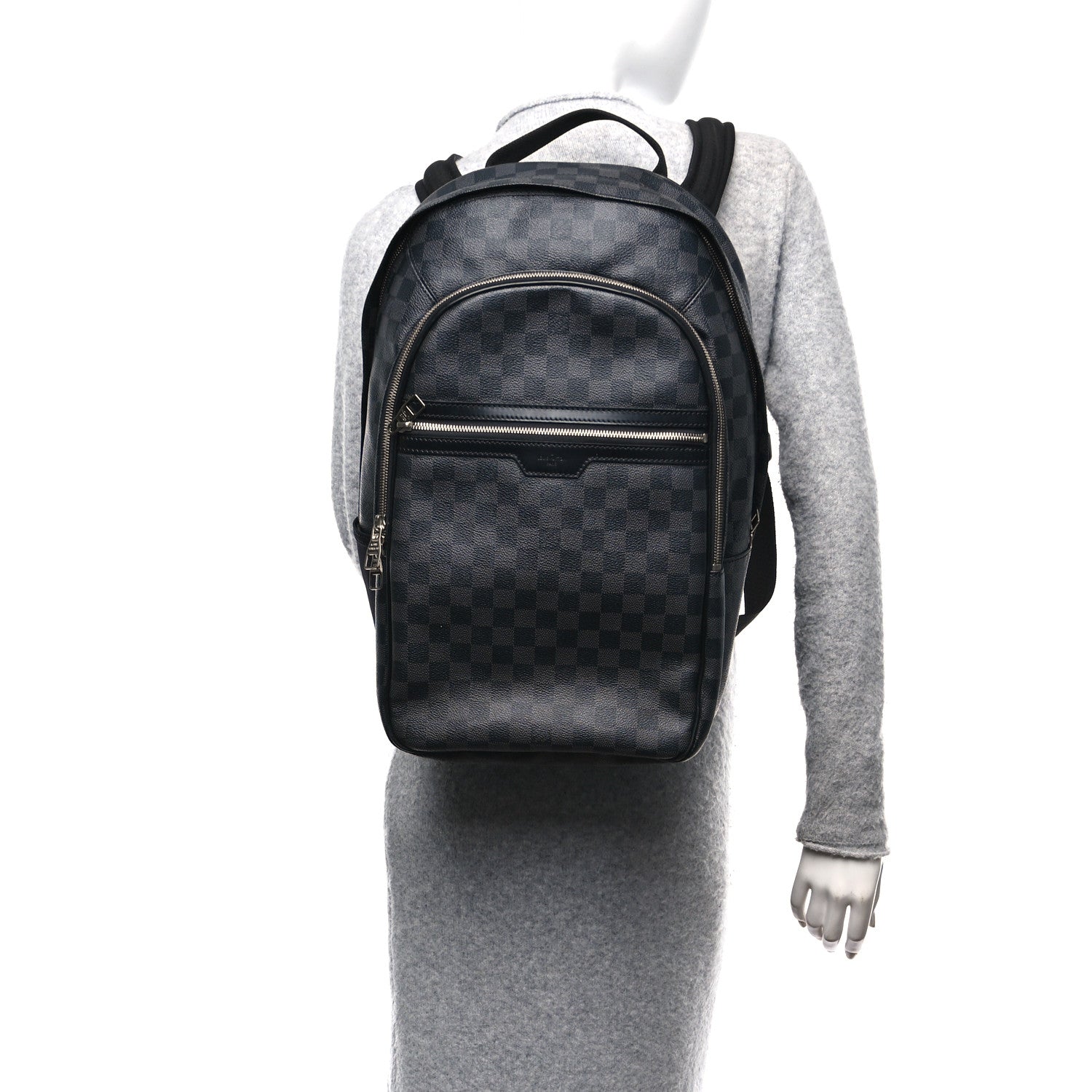 Louis Vuitton Damier Graphite Michael Backpack 2 of 10