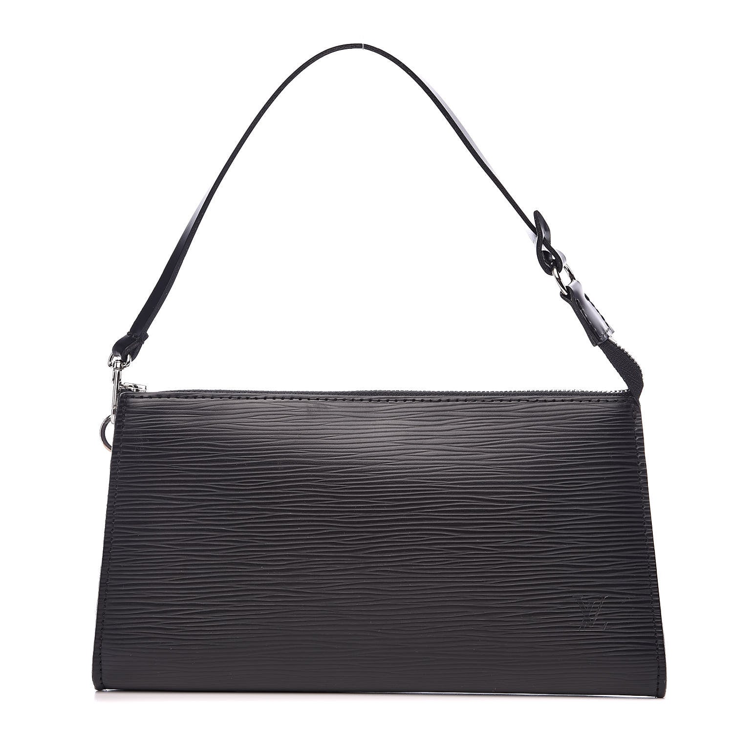 Louis Vuitton Epi Pochette Accessories 24 Black 1 of 11