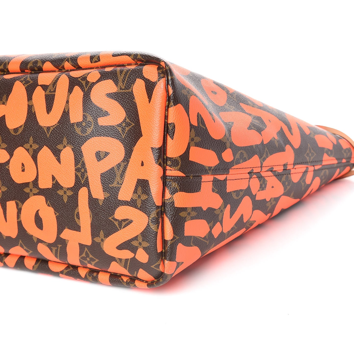 Monogram Graffiti Neverfull GM Orange