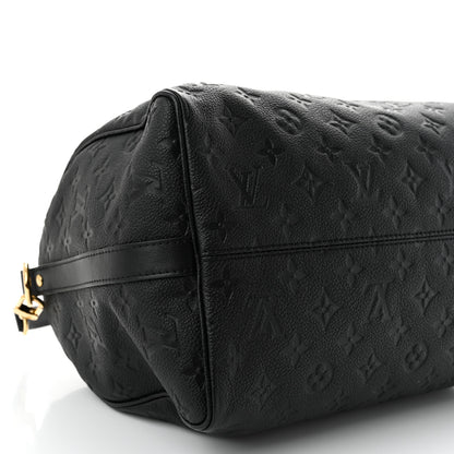 Louis Vuitton Empreinte Monogram Speedy Soft 30 Black 8 of 9
