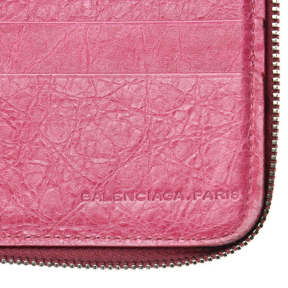 Balenciaga Agneau Giant 12 Silver Hardware Compagnon Wallet Sorbet 6 of 11