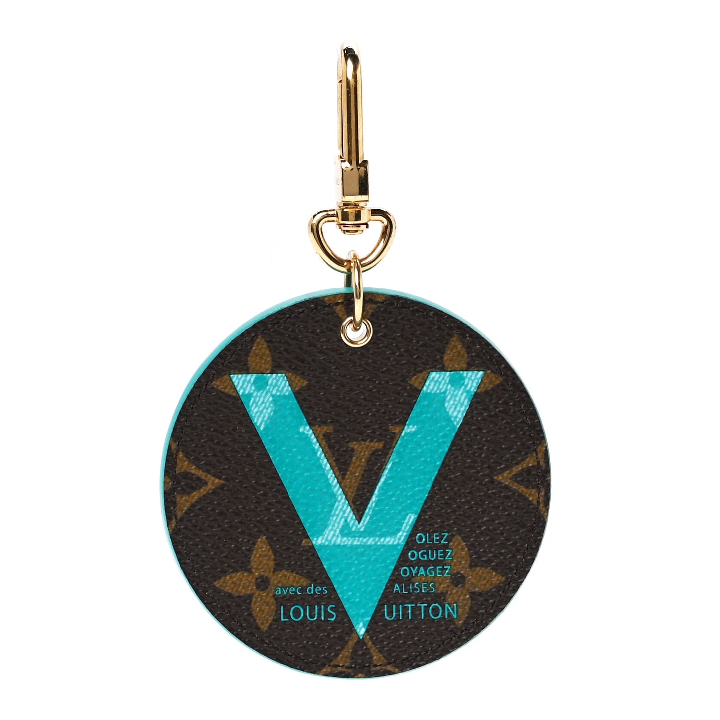 Monogram Illustre V Bag Charm Key Ring
