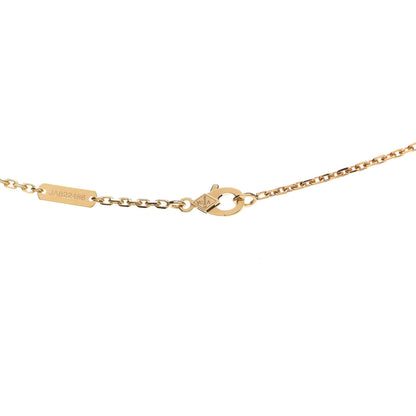 Van Cleef & Arpels 18K Yellow Gold Mother of Pearl Magic Alhambra Long Necklace 5 of 7
