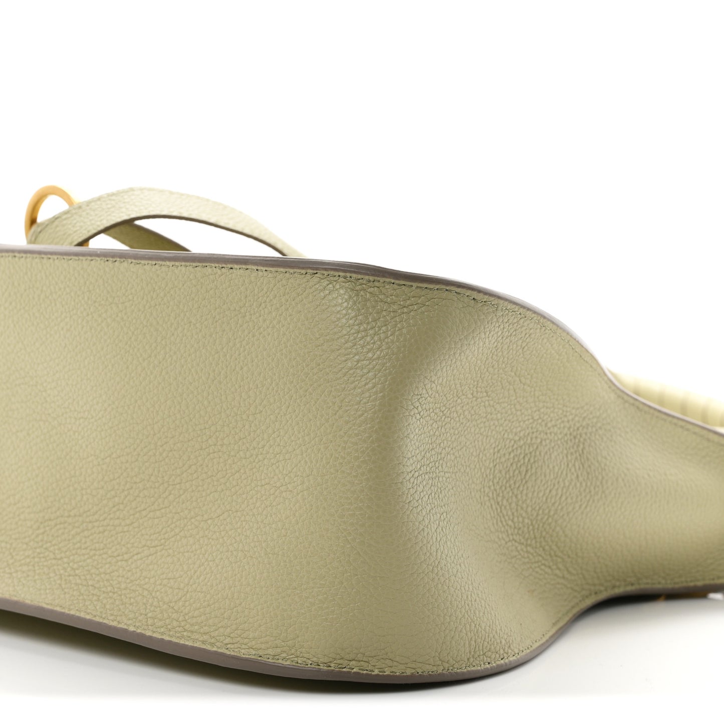 Calfskin Medium Marcie Satchel Faded Green