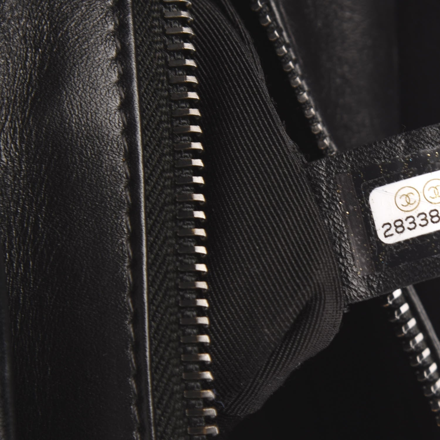 Chanel Aged Calfskin Chevron Quilted Small Gabrielle Hobo So Black 7 of 10