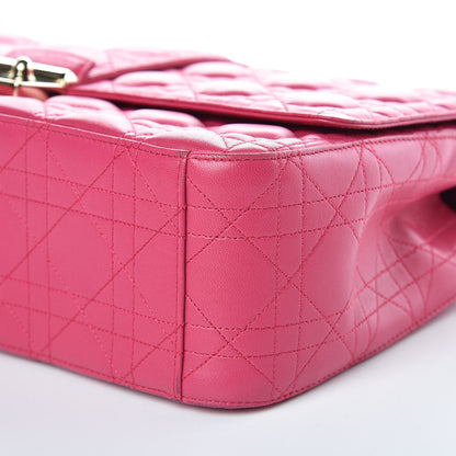 Christian Dior Lambskin Cannage Large Miss Dior Flap Pink 8 of 12