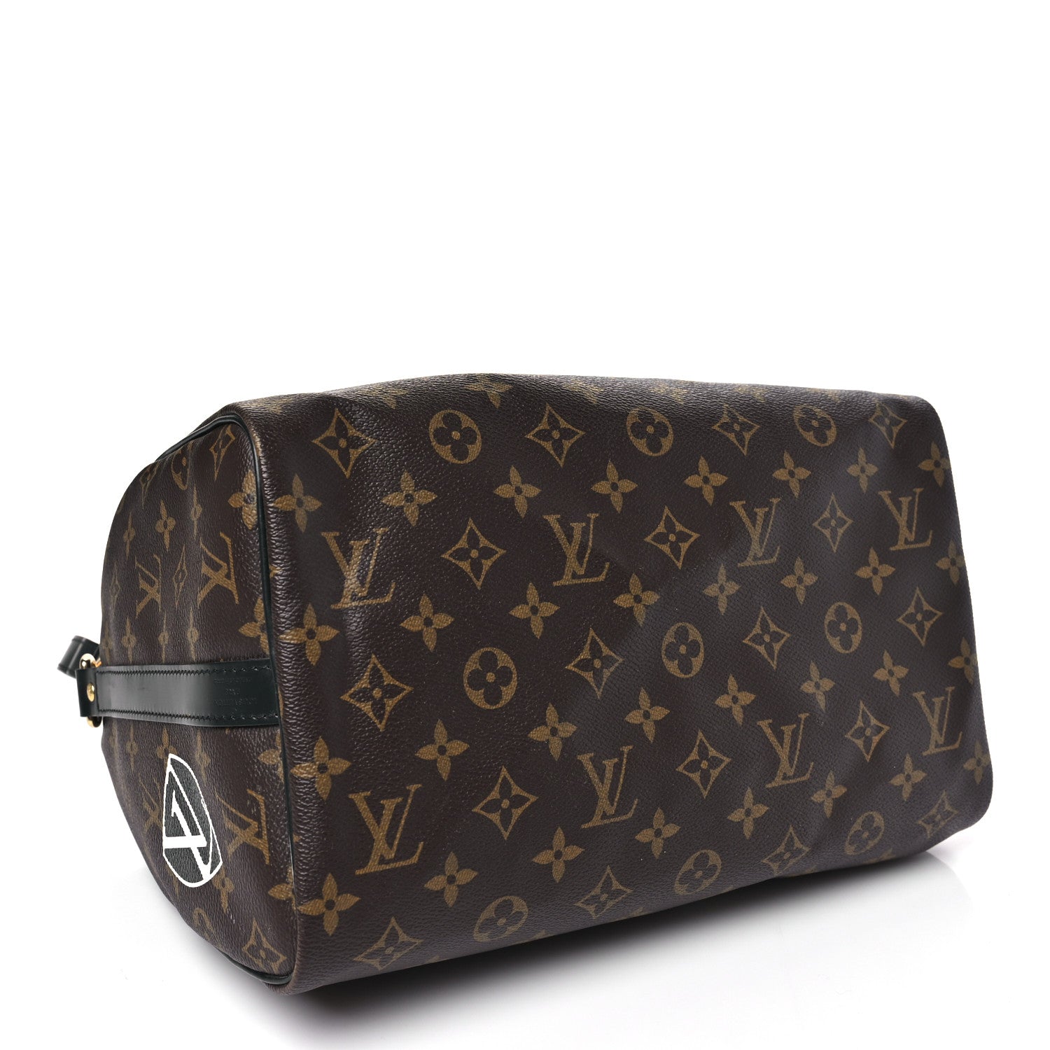 Louis Vuitton Monogram My World Tour Speedy Bandouliere 30 Black