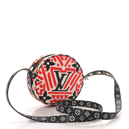 Louis Vuitton Monogram Giant Crafty Boite Chapeau Souple PM Creme Rouge Black 3 of 9