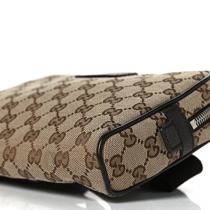 Gucci Monogram Belt Bag Dark Brown 10 of 13
