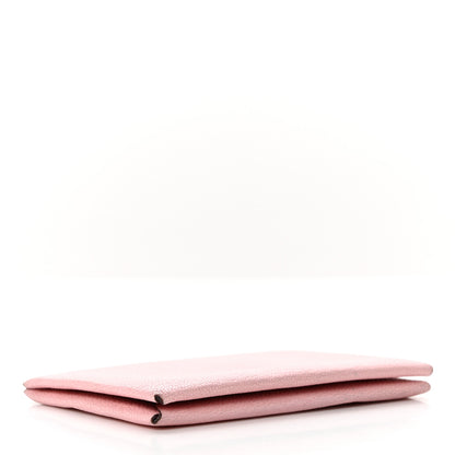 Hermes Chevre Mysore Calvi Card Case Rose Sakura 4 of 6