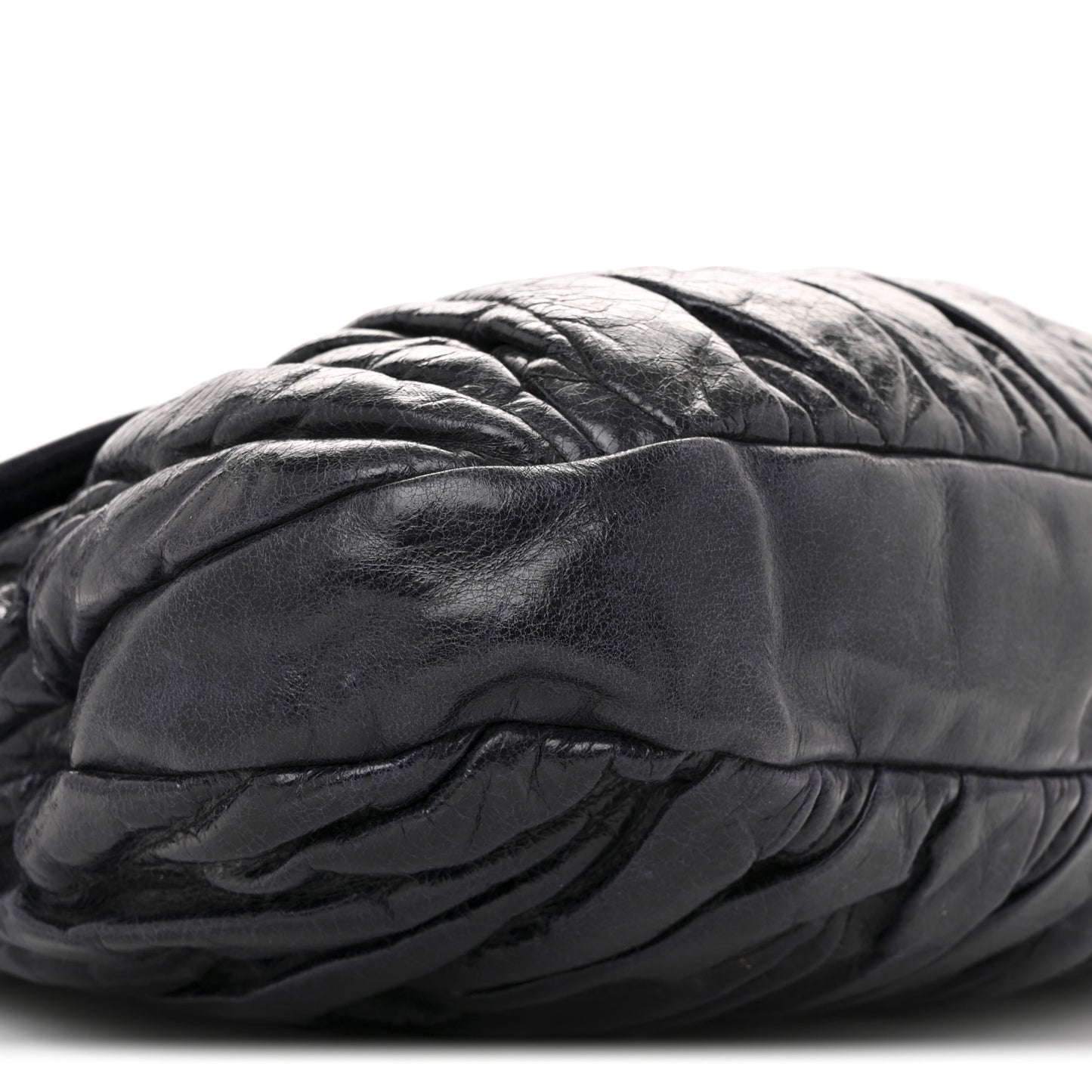 Nappa Matelasse Lux Coffer Hobo Bluette