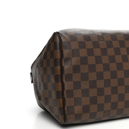 Louis Vuitton Damier Ebene Speedy 35 8 of 10