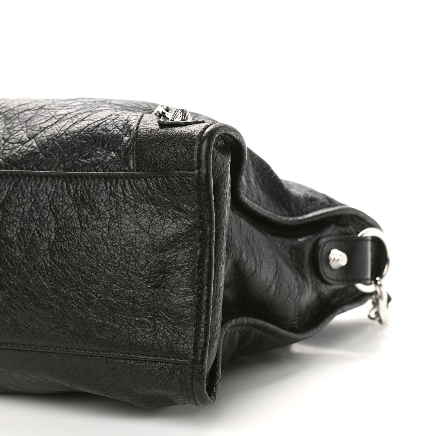 Agneau Giant 12 Silver Hardware City Black