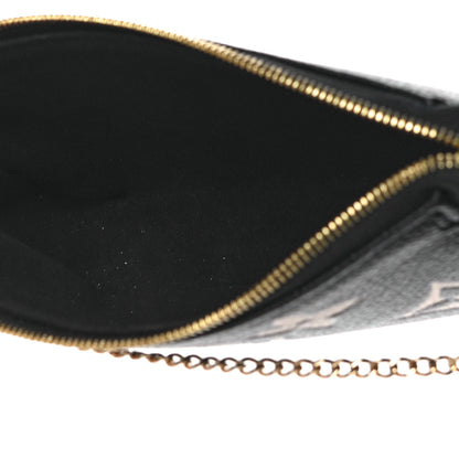 Louis Vuitton Empreinte Monogram Giant Mini Pochette Accessories Black 5 of 9