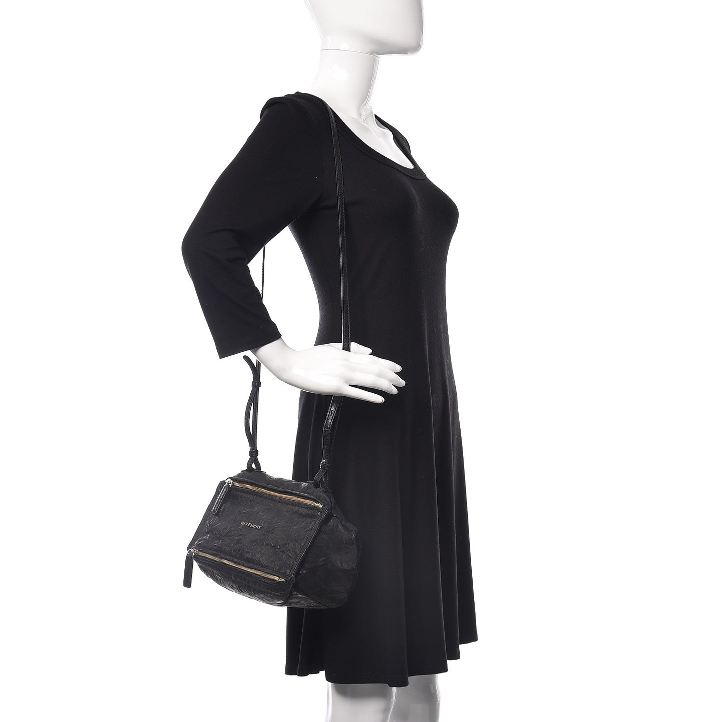 Tumbled Sheepskin Mini Pandora Black