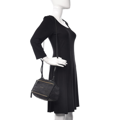 Givenchy Tumbled Sheepskin Mini Pandora Black 2 of 17