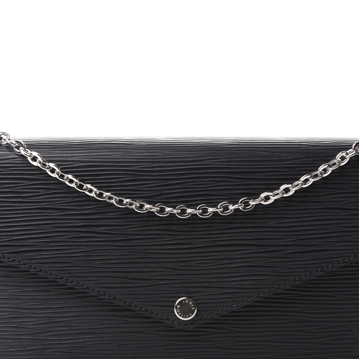 Louis Vuitton Epi Pochette Felicie Black 10 of 10