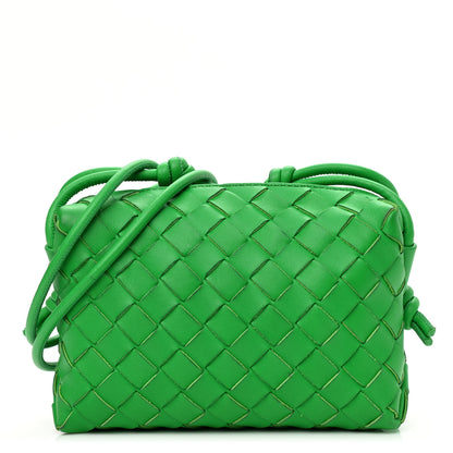 Bottega Veneta Nappa Intrecciato Mini Loop Camera Bag Parakeet 1 of 7
