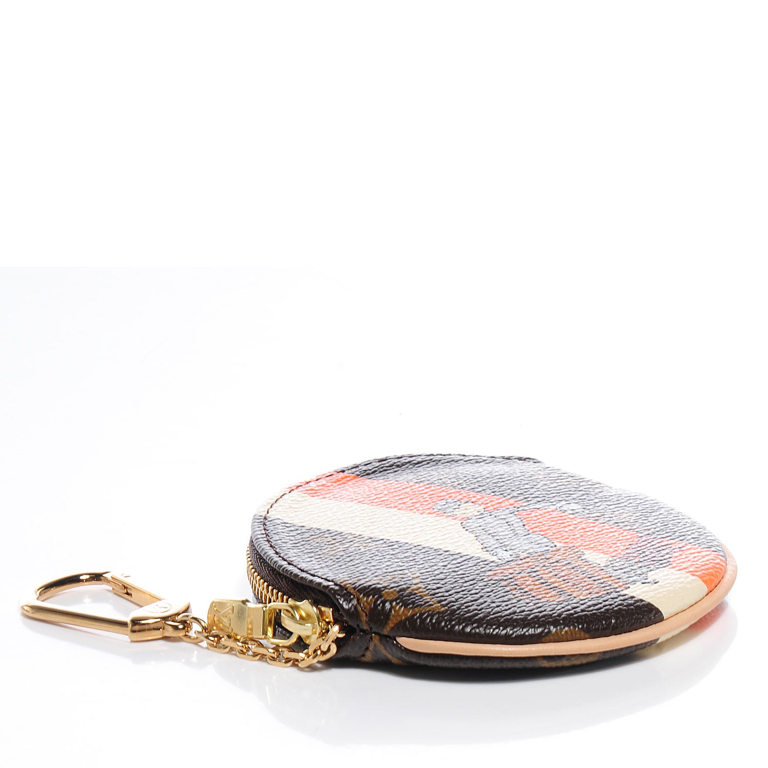 Louis Vuitton Monogram Groom Round Coin Purse 5 of 9