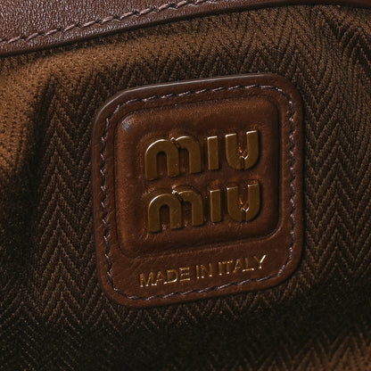 Miu Miu Camoscio Ivy Tote Cacao 6 of 10