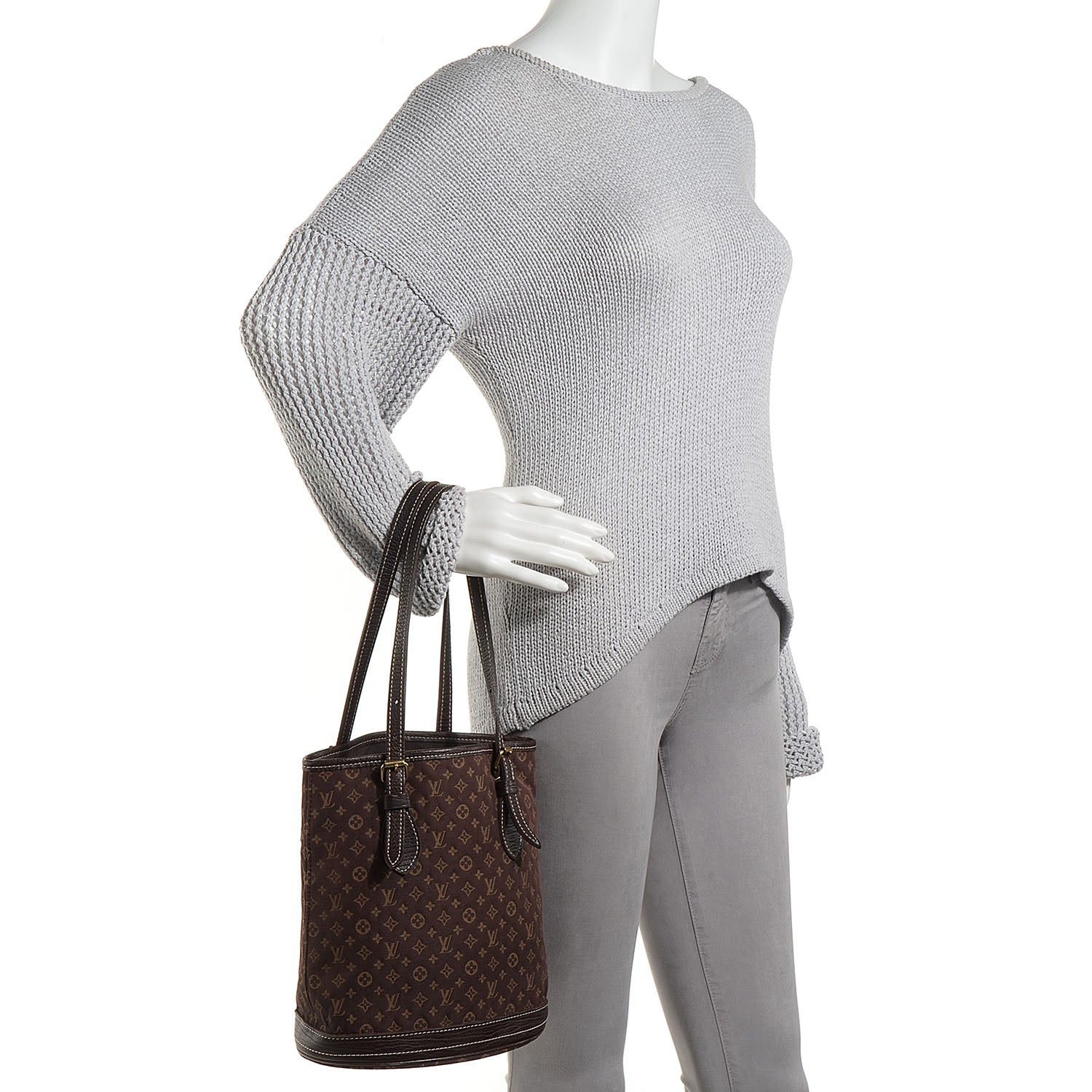 Louis Vuitton Mini Lin Bucket Bag Ebene 2 of 7