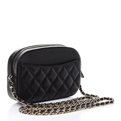 Chanel Caviar Quilted Vanity With Chain Black 2 of 4