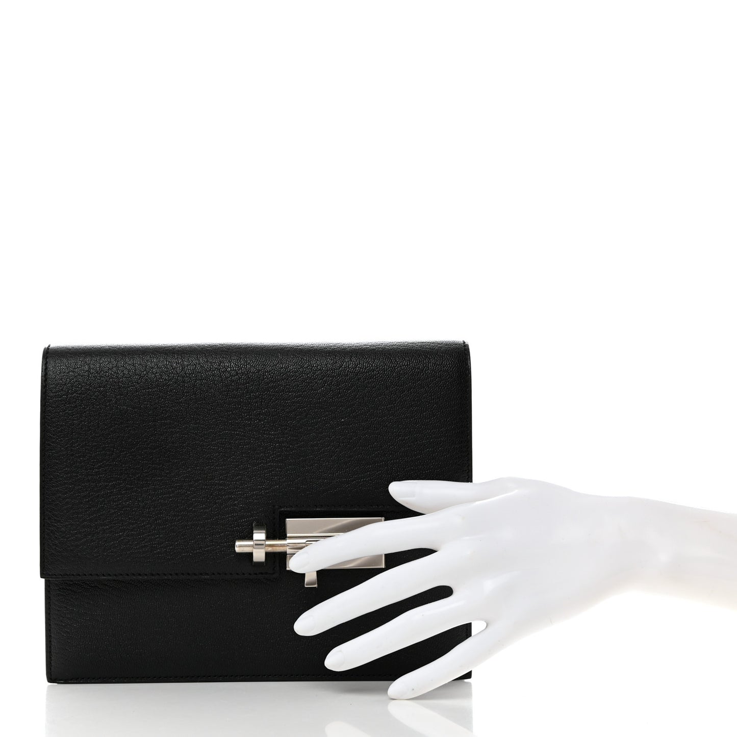 Chevre Mysore Verrou Clutch Black