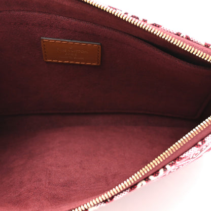 Louis Vuitton Jacquard Since 1854 Neverfull MM GM Pochette Bordeaux 5 of 6