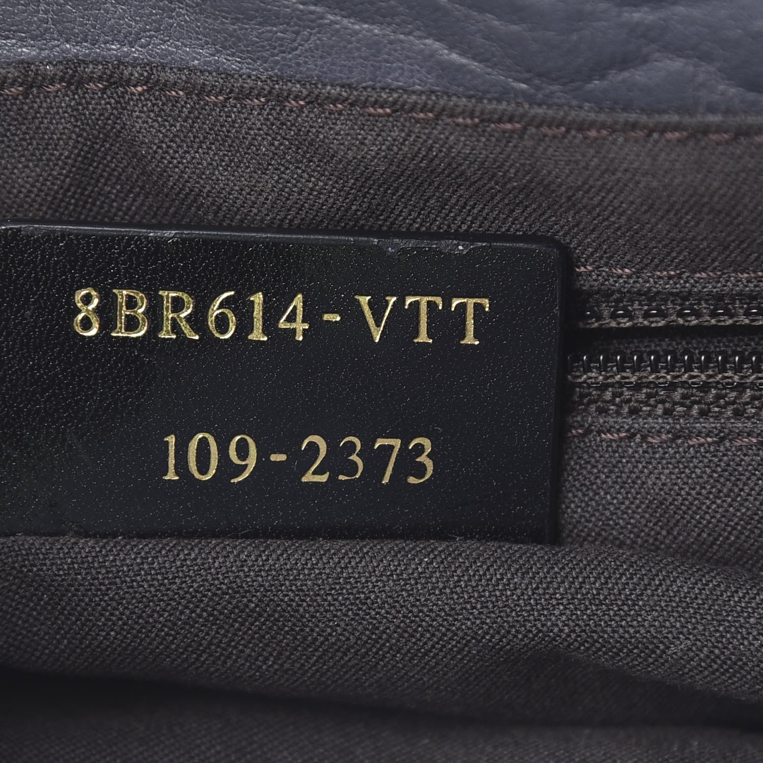 Fendi Crinkled Lambskin Mia Shoulder Flap Navy 7 of 15