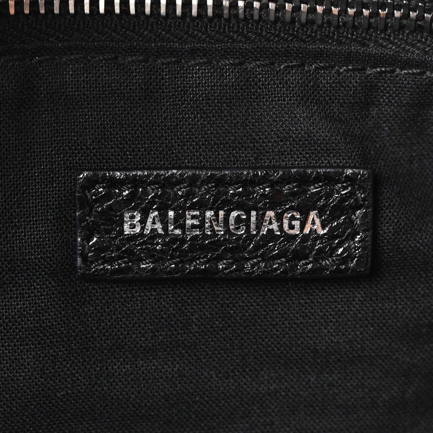 Balenciaga Agneau Classic Silver Hardware City Black 7 of 12