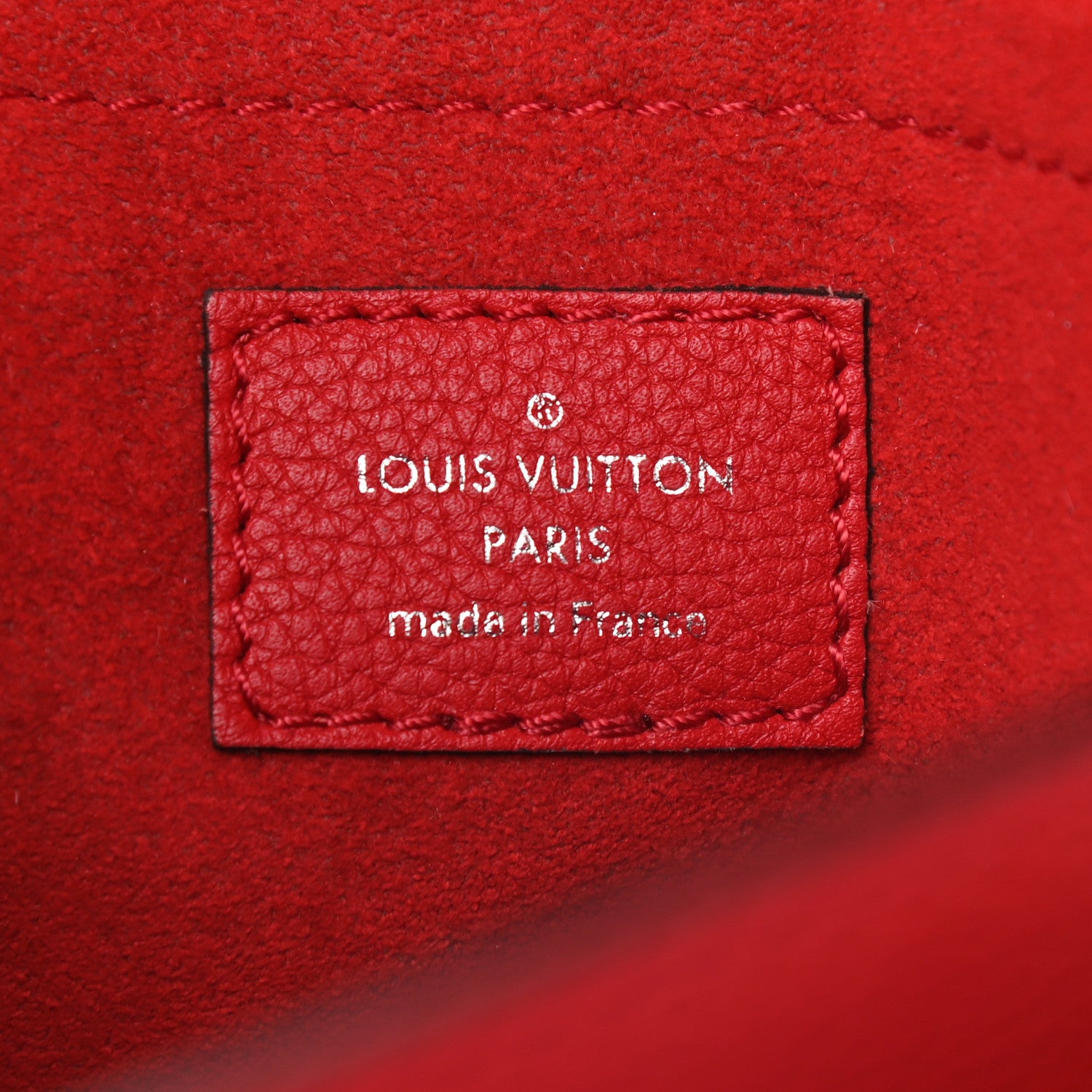 Louis Vuitton Soft Calfskin Mylockme Chain Bag BB Rubis 6 of 9