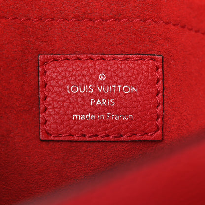 Louis Vuitton Soft Calfskin Mylockme Chain Bag BB Rubis 6 of 9