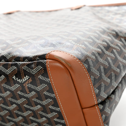 Goyard Goyardine Artois MM Black Gold 8 of 10