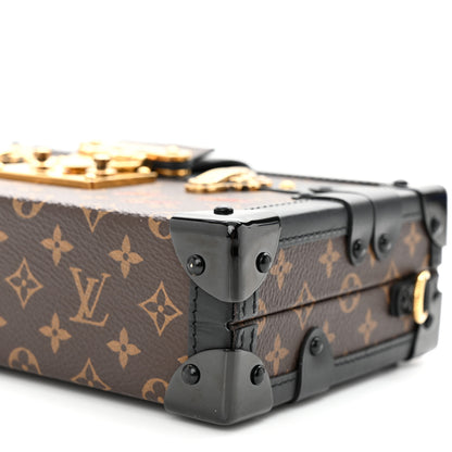 Louis Vuitton Monogram Petite Malle Black 9 of 9
