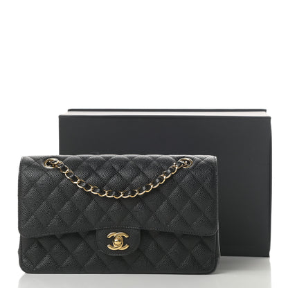 Chanel Caviar Quilted Medium Double Flap Black 13 of 13