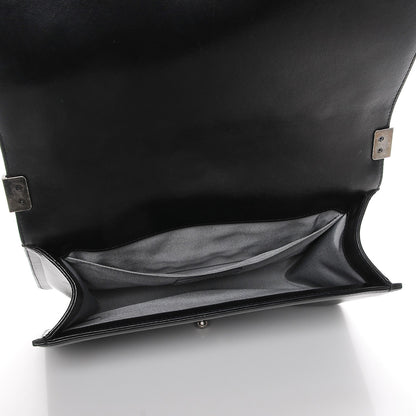 Chanel Lambskin Quilted Medium Boy Flap Black 5 of 7
