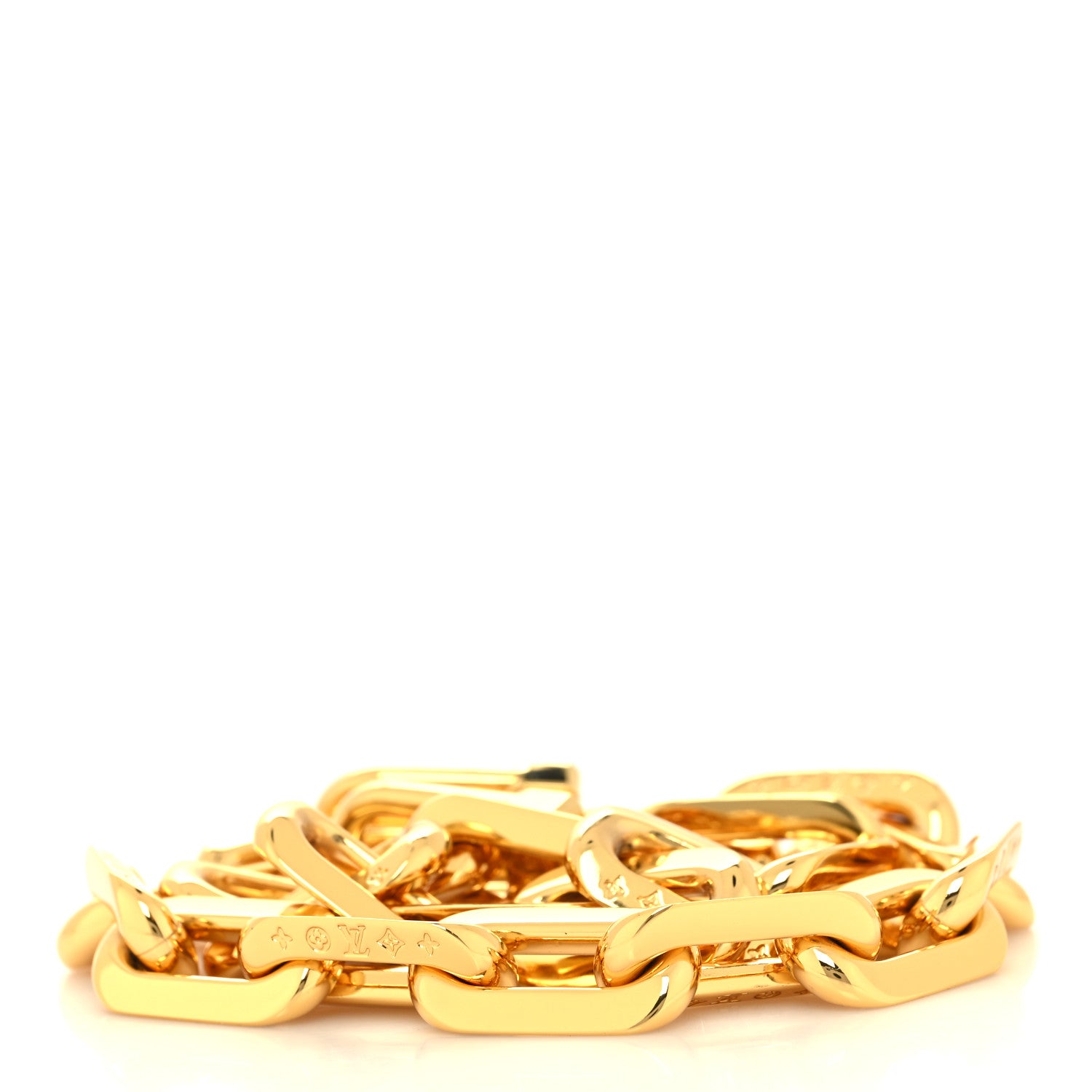 Louis Vuitton Metal Coussin Chain Strap Gold 2 of 3