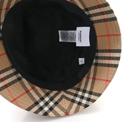 Burberry Technical Cotton Vintage Check Bucket Hat L Archive Beige 7 of 8