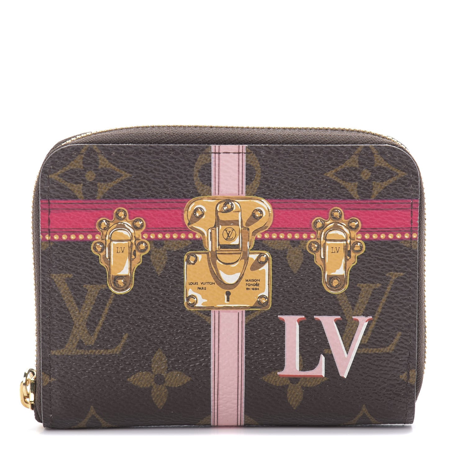 Monogram Summer Trunks Zippy Coin Purse