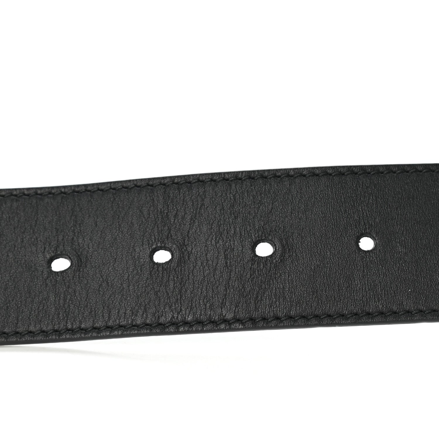 Gucci Moon Calfskin Nickel Double G 40mm Belt 90 36 Black 4 of 6