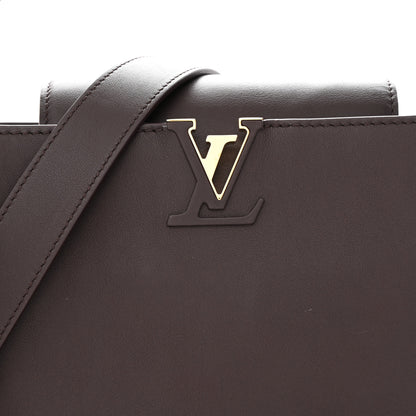 Louis Vuitton Smooth Calfskin Capucines MM Souple Chocolate 8 of 11