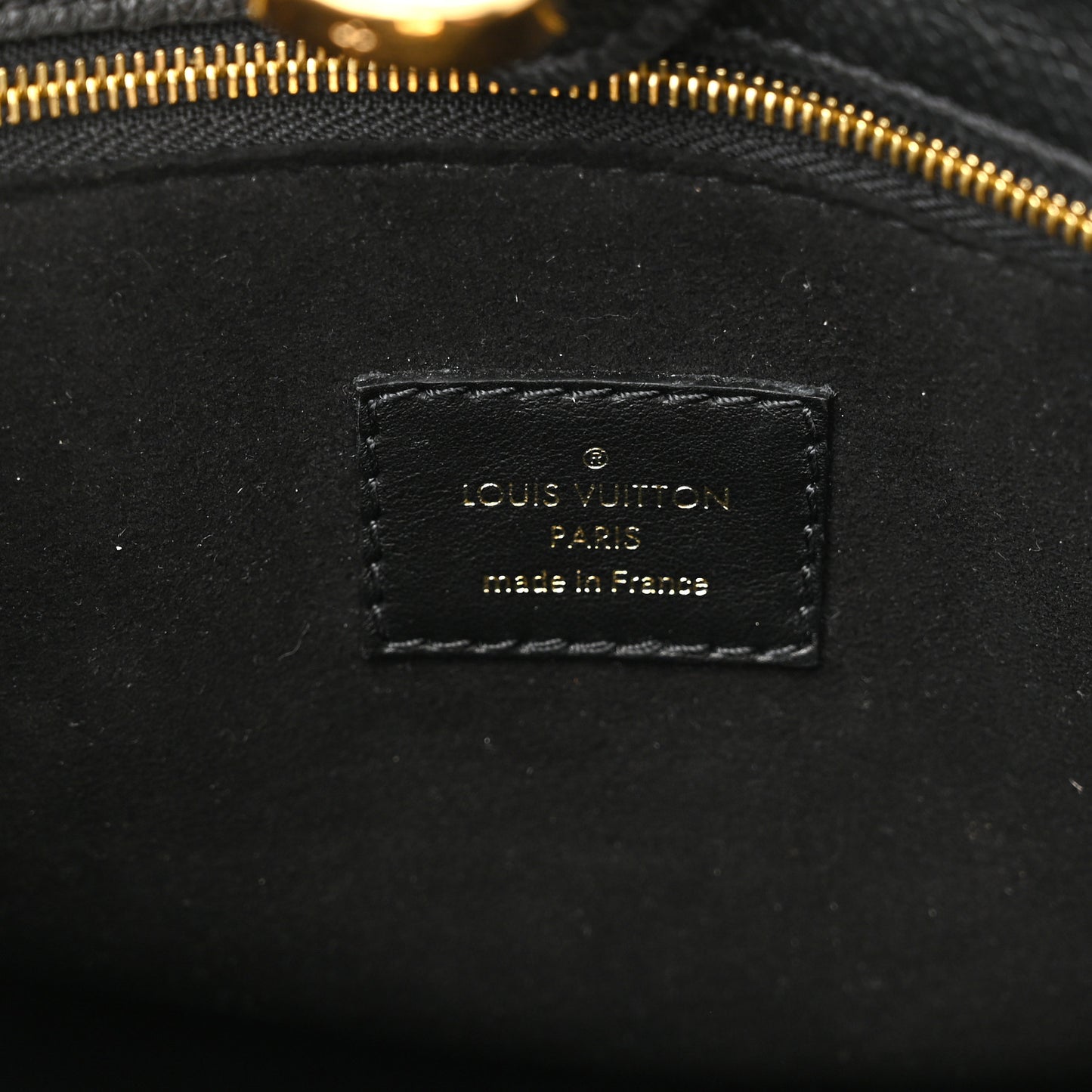 Calfskin Monogram On My Side PM Black