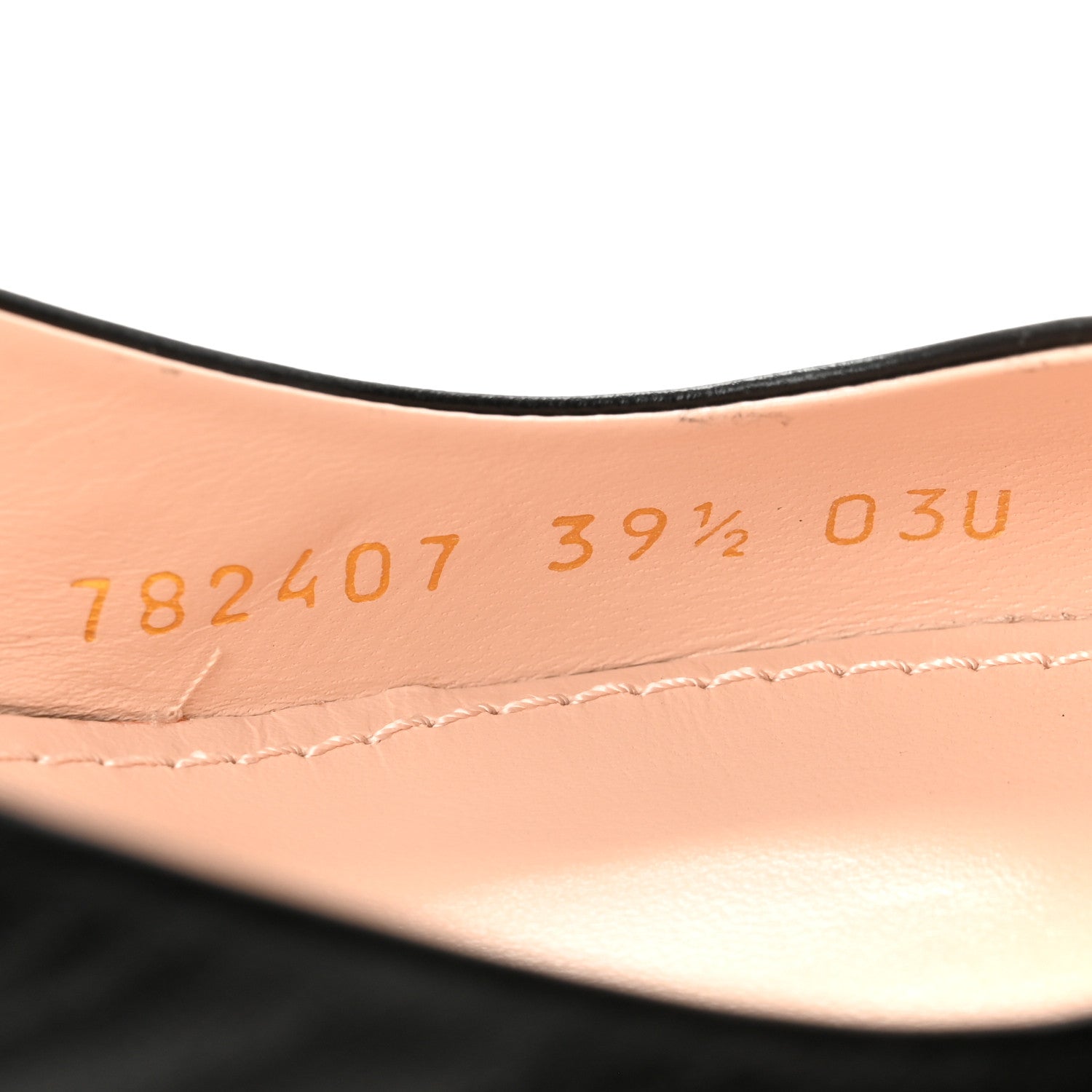 Gucci Malaga Kid Horsebit 45mm Slingback Pumps 39.5 Black 9 of 9