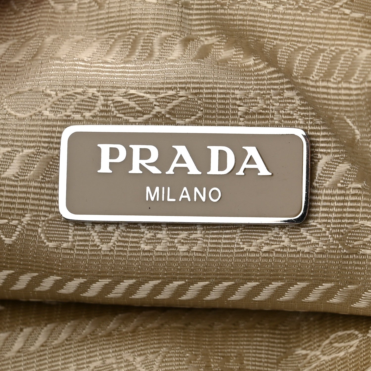 Prada Nylon Re-Edition 2005 Shoulder Bag White 6 of 12